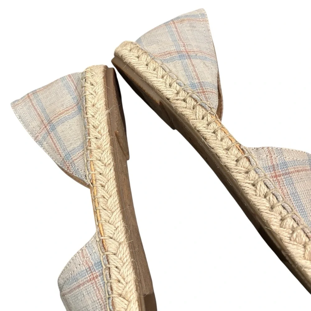 BORN Women's Espadrille Plaid Seak Sandal 10